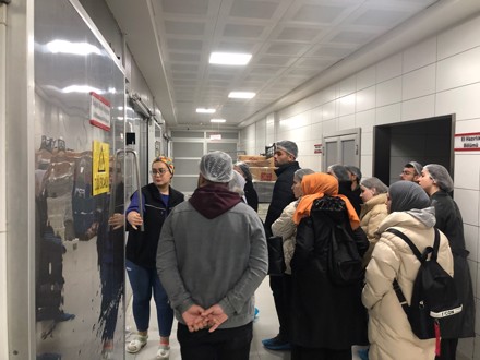 Yiyecek ve İçecek Servisi Dersi Uygulama Gezisi